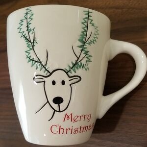 Bia Cordon Bleu 2007 Holiday Reindeer Mug Merry Christmas Design
